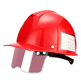 Casco De Obra, El Casco De Seguridad Industrial MáS Ligero. Lente Oculta RetráCtil, DiseñO De RetencióN De La Barbilla, Refuerzo Resistente del Remache.