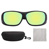 Gafas de seguridad, gafas protectoras, gafas LED para salas de cultivo Polarización UV para carpas Invernadero hidropónico Planta Luz Protección para los ojos