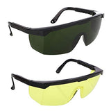 Contiman Gafas de Seguridad láser Protección Ocular para IPL/E-Light Depilación Gafas Protectoras de Seguridad Gafas universales Gafas Amarillas