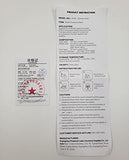 Paquete de 10 Powecom de 5 capas, protección transpirable KN95, mascarilla facial, máscaras antipolvo, estándar mejorado GB2626-2019 (negro)