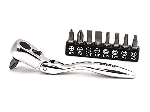 Titan Tools 11212 10pc Micro Flex Bit Driver