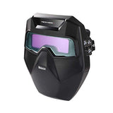 Gafas de soldadura de oscurecimiento automático, área de visión de 4.72 x 1.37 pulgadas, gafas de soldadura ensamblables con máscara de sombra ancha 4/9-13, trabajo de sensibilidad ajustable para cortar, moler para Tig Mig – TR1012