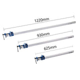 Zitainn Abrazadera de Barra de Abrazadera en F para Trabajo Pesado de 24/36/48 Pulgadas Herramientas manuales para Trabajar la Abrazadera de Abrazaderas de Carpintero