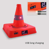 straight fire Los Conos de tráfico Pop-up Reflectante Cono de la Seguridad del tráfico con la luz del LED for la Noche de Emergencia en Carretera Trabajo y Protección