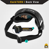 KwikSafety (Charlotte, NC Pit Viper (Paquete DE 2) ANSI Industrial (Anti-Fog, Anti-Scratch, Snug FIT) Gafas de Soldadura Sombra 5 | Ventilación Infrarrojo Soplete Llama Corte Gas Oxy-Acetileno Negro