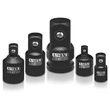 Neiko 10083A Juego de Cubos de Combinación de Puntas Torx y Acople E, 60 piezas + Neiko 30249A - Juego de adaptadores y reductores para llaves de impacto (5 piezas, acero al cromo)