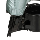 Metabo HPT Clavadora de marco de bobina | Neumática, de 1-3/4 pulgadas hasta 3-1/2 pulgadas | Clavos de marco de bobina con alambre | Ajuste de profundidad sin herramientas | NV90AG(S)