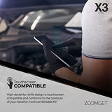AMMEX - BX342100-BX - Nitrile Gloves - Disposable, Powder Free, Latex Free, 3 mil, Food Safe, Small, Black (Box of 100)