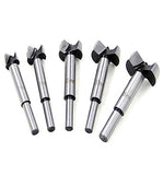 Brocas fresadora Set 15-35mm 5 unids, Taladro de Madera de carburo Acero de Alta Velocidad Broca Fresadora Madera Hole Saw Avellanadoras Bisagra Aburrido Agujero, Paquete de Ampolla