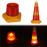 Multifuncional de tráfico Cono del camino estacionamiento Conos de la seguridad LED Cono telescópica barricada de seguridad Advertencia Cono de advertencia de tráfico Cono de la seguridad