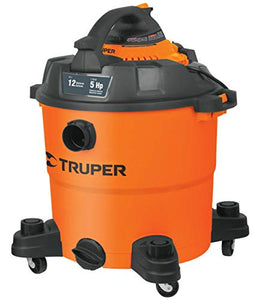 Truper ASPI-12, Aspiradora/Sopladora plástica, líquidos y sólidos 12 gal (45 L)