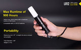 Nitecore LR12 1000 LM Mini Linterna 2 en 1, Color Negro