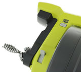 Ryobi P4001 One+ 18 V barrena de drenaje de iones de litio todo en uno de 25 pies para fregaderos o inodoros (batería no incluida, solo herramienta eléctrica)
