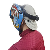 Gorra de Soldadura 12 Cal Resistente al Fuego 2 Capas Algodón Duradero Reversible Sombreros de Soldador Capucha Corona Alta Gris…
