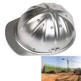 Cascos de construcción Casco de Seguridad de Aluminio Cascos de Seguridad Casco de aleación de Aluminio La Parte Superior es más Segura