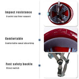 Cascos Duros Construcción Soporte De 8 Puntos Absorción De Golpes Tamaño Libremente Ajustable 4 Colores Resistente Al Impacto Y Al Impacto