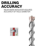 Broca de martillo giratorio de carburo SDS-max Speed-X de 1 pulgada x 29 pulgadas para perforación de hormigónBOSCH HC5054 -
