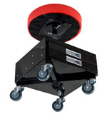 Pro-LifT C-3100 Silla neumática Gris con Bandeja de Herramientas Doble, Capacidad de 300 Libras