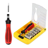 Apsung Juego de Destornilladores de Precisión 37 en 1, Juego Profesional de Destornilladores Multifunción, Kit de Herramientas de Reparación Compatible con iPhone, iPad, Android, Computadora, Portátil, PC, etc.