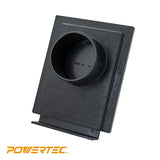 POWERTEC 70108 Puerta Blast de 4 pulgadas para aspiradora/colector de polvo