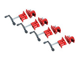 FLK Tech Juego de 4 abrazaderas para tubos de madera de 1,27 cm