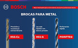 Broca Quita Lechada De Carburo de 3,2mm modelo 570