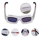 YESBAY Gafas para Soldar con Oscurecimiento Automático, Gafas para Soldar con Energía Solar Anti-Gafas, Protección Ocular De Seguridad Negro