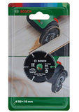 Bosch Home and Garden 1600A01S5X - Disco de corte para rueda de carburo (para material múltiple, Ø 50 mm, accesorios para Bosch Easy Cut&Grind)