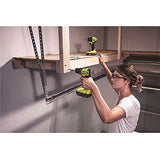 Juego de herramientas Ryobi ONE+ HP 18V sin escobillas compacto inalámbrico de 1,27 cm Kit de taladro e impacto con (2) baterías de 1,5 Ah, cargador y bolsa