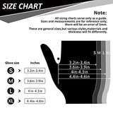 PROMEDIX P Guantes de nitrilo, 100 unidades, 400 unidades, guantes desechables sin látex, guantes desechables para casa, aptos para alimentos (caja negra de 100, grandes)