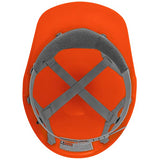 Casco de Seguridad Naranja Tipo Cachucha