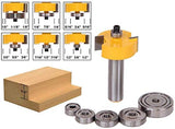 1/2"H - 1/4" Broca para fresadora de conejeras