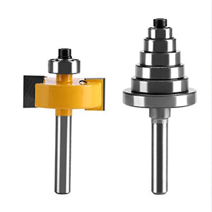 1/2"H - 1/4" Broca para fresadora de conejeras
