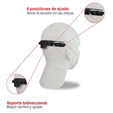 Vicover Pro - 2 Escudos Faciales Flex Max, altamente confortables, reutilizables, con materiales resistentes y de uso rudo, elimina presión sobre la frente, de ensamble rápido. Mica intercambiable PETG CAL.20 con alto grado de transparencia con película d