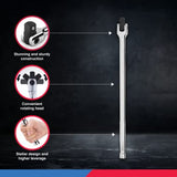 NEIKO 00200A Barra de disyuntor de extensión de 1/2" | Longitud de 15" | Cabezal flexible giratorio | Acero CR-V