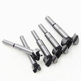 Brocas fresadora Set 15-35mm 5 unids, Taladro de Madera de carburo Acero de Alta Velocidad Broca Fresadora Madera Hole Saw Avellanadoras Bisagra Aburrido Agujero, Paquete de Ampolla