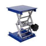 MOMOJIA 4"x4 Aluminio Router Mesa elevadora Carpintería Grabado Laboratorio Elevación Soporte Rack