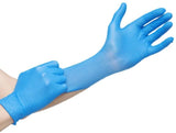 Guantes Desechables Elastómero termoplástico (TPE) sin polvo, sin látex, [Color Azul] (200, Medium)
