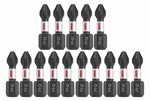 Brocas de potencia Bosch Impacto resistente Phillips #2 -