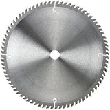 NEIKO 10768A Hoja de sierra de carburo de 12 pulgadas, 80 dientes con eje de 1 pulgada, compatible con inglete, mesa, brazo radial, corte, sierras circulares estándar, para construcción de hogar, construcción, carpintería, bosque