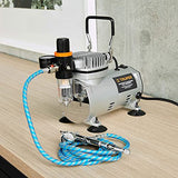 Truper COMP-AERO, Compresor de diafragma para aerógrafo, 1/5 HP, 110 V