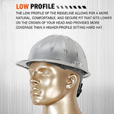 Casco de Seguridad Casco de Seguridad Ajustable de Aluminio Casco de Trabajo Casco para Exteriores La Parte Superior es más Segura y eficaz para Evitar pinchazos