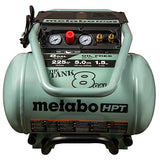 Metabo HPT Compresor de aire | THE TANK™ 8-Gal | 225 PSI | 5 CFM @ 90 PSI | Carrito | Sin aceite | EC1315S