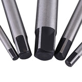 Extractor de tornillos, 5 piezas extractor de tornillos rotos, tornillo dañado, herramienta de extracción fácil de quitar, Extractor de tornillos para tornillos en espiral