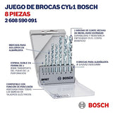 Juego de Brocas BOSCH  CYL-1 | 8pz
