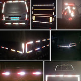 3 piezas 2,5 cmx2.5 m autoadhesiva de seguridad cinta de advertencia de seguridad cinta de vidrio reflector cinta cinta adhesiva de señalización para coche/remolques/camión/Traffic/sitio de construcción (, Verde Claro, Azul, Verde), Rojo,azul,verde, 2.5cm