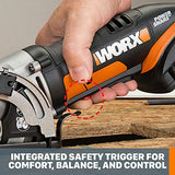 Worx wx523l 20 V 3 - 3/20,3 cm Max iones de litio 85 mm de sierra circular de inmersión