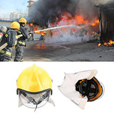 Casco de Rescate, Casco de Bombero Resistencia a Altas temperaturas de Alta Resistencia para Uso en Incendios
