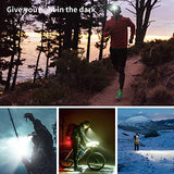 WUBEN H1 Lámpara de Cabeza Recargable USB Linterna LED Frontal Recargable Lampara Frontal led Recargable de Faros Headlamp Linterna Cabeza 1200 Lúmenes,10 Modos,IP68 Impermeable