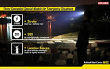Nitecore MH10 1000 LM Recargable CREE XM-L2 U2 Linterna LED, Negro, Izquierda/Derecha